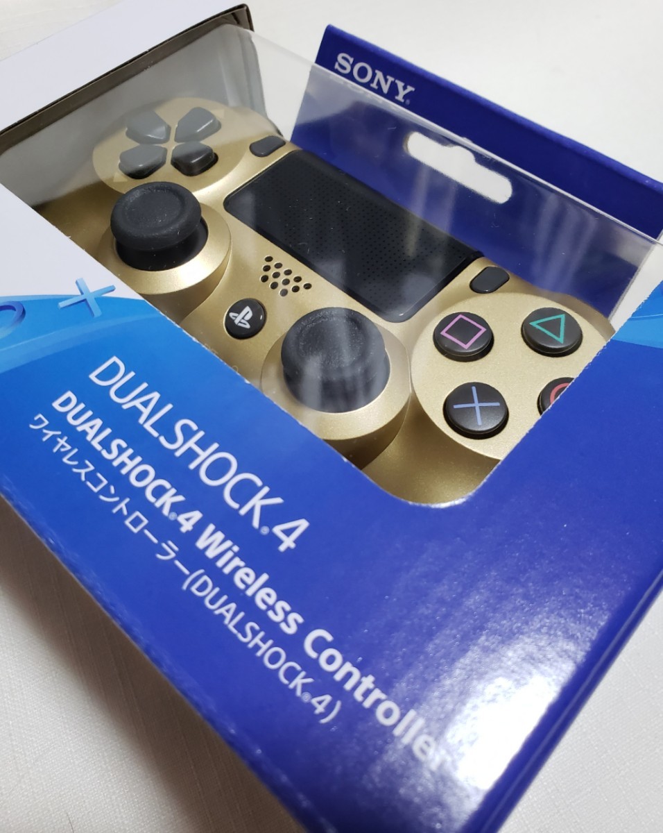 PS4 ワイヤレスコントローラー DUALSHOCK4 ゴールド