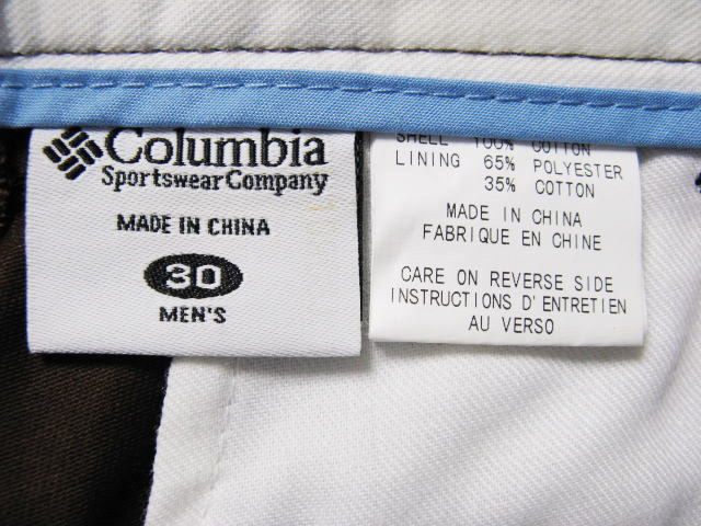Columbia コロンビア ショートパンツ ショーツ ハーフパンツ W80cm 未使用 の画像5