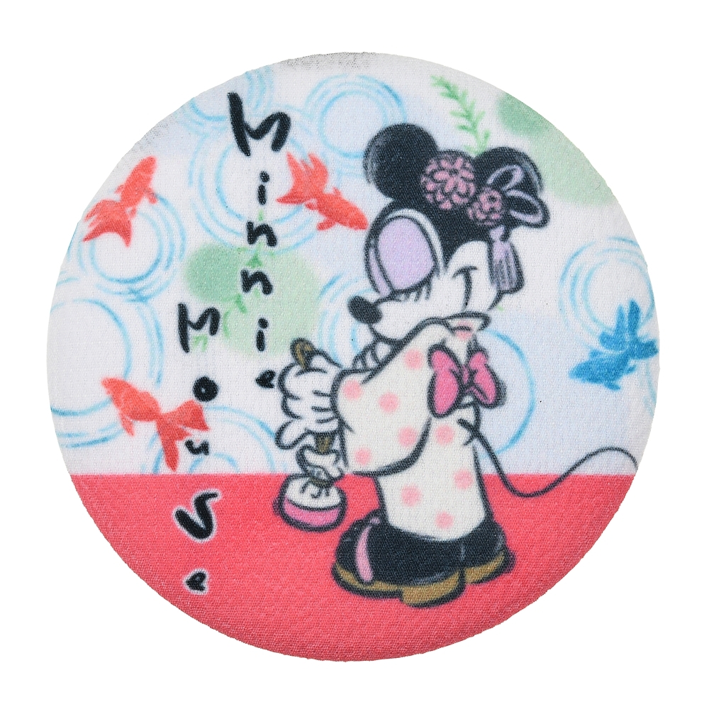 ディズニー ミニー　缶バッチ　Japan Culture 　ちりめん　ばっち　和　ミニーマウス　浴衣　バッジ　かんバッチ_画像6