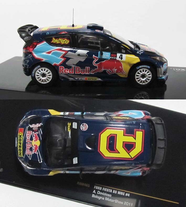 A prompt decision *1/43*RedBull/ Red Bull * Andre a*do vi tsio-zo2011 Ford Fiesta RS WRC #4 BORO -nya2 rank * 36%OFF