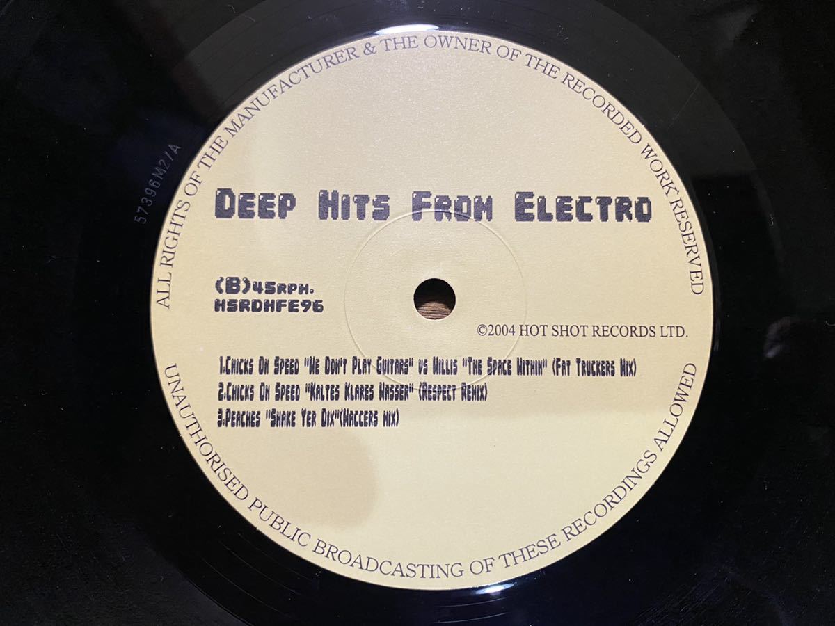即決 マッシュアップ・エレクトロ・ポストパンク / Various - Deep Hits From Electro / Rapture / Beatles / Chicks On Speed / Playgroup_画像3