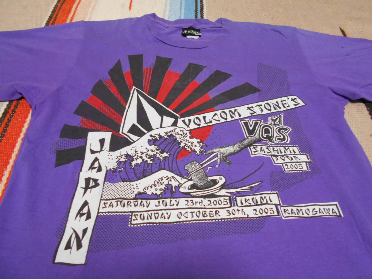 ２００５年 VOLCOM STONES VQS SASHIMI TOUR 夷隅 鴨川 ボルコム サーフィン大会 オールドサーフ ビンテージ CALIFORNIA SURFIN' X-GAMES_画像1