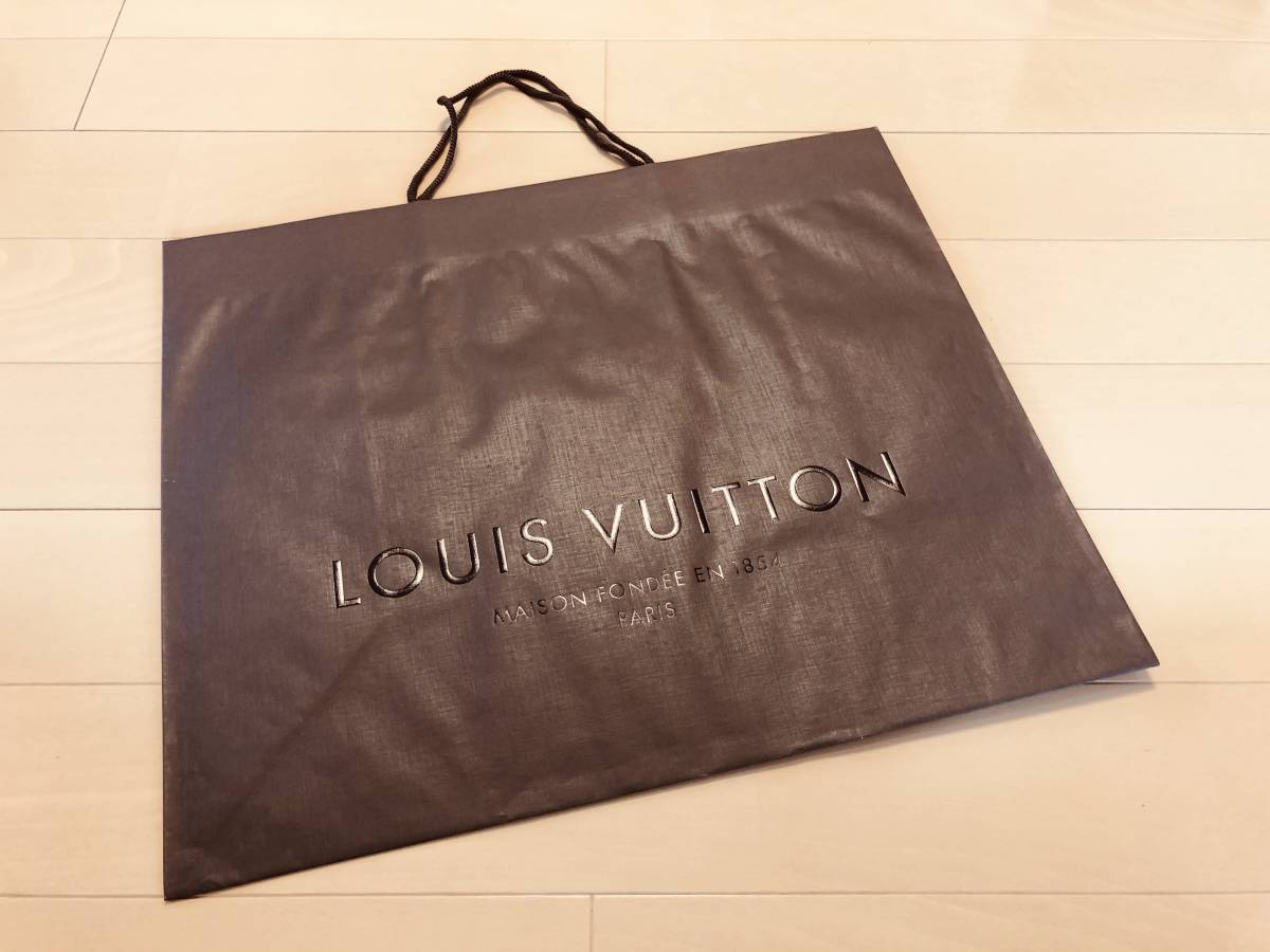 ●○ Louis Vuitton ルイ ヴィトン 紙袋 ショップ袋 ショッパー 大サイズ ○●_画像1