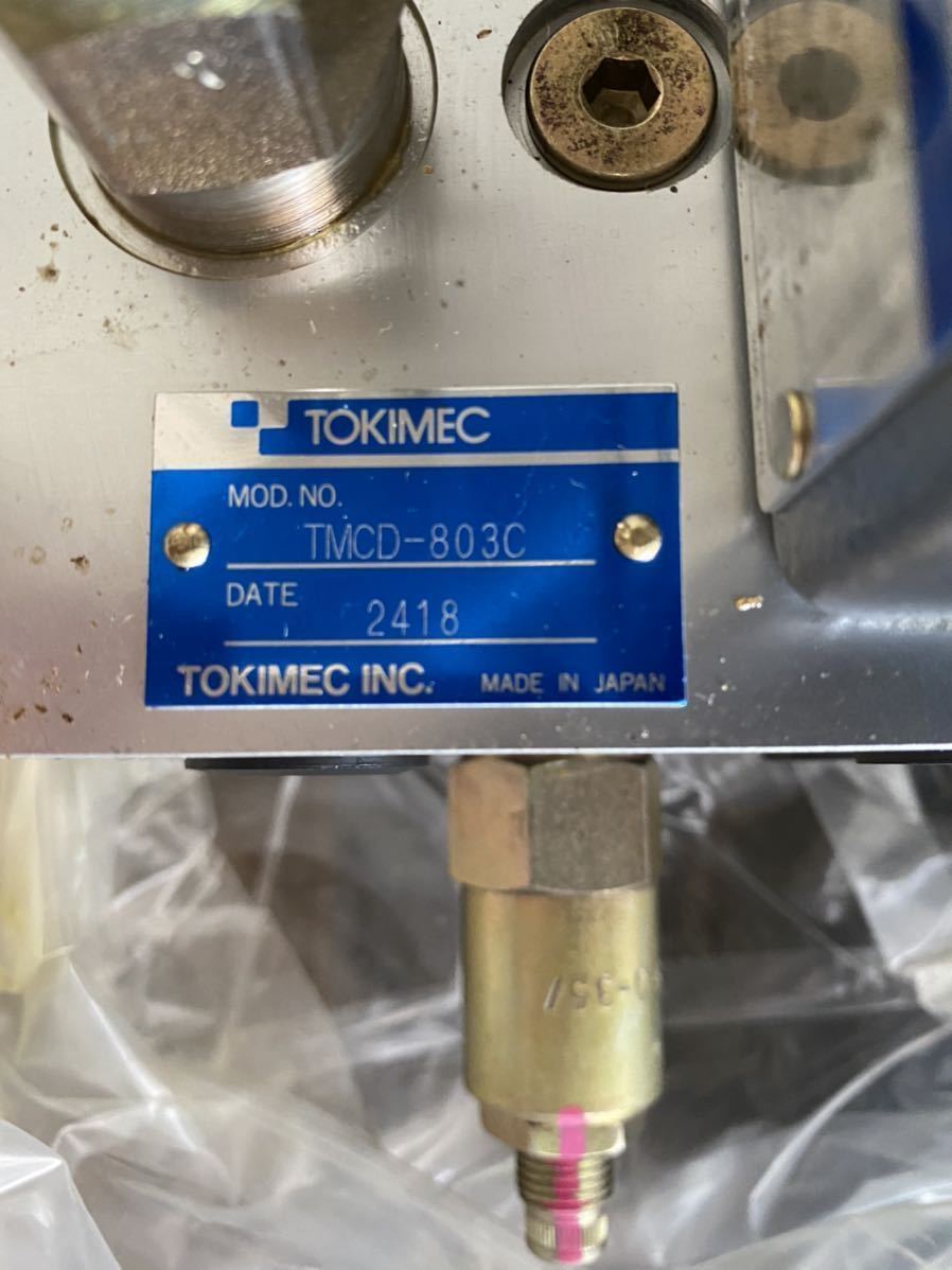 TOKIMEC YUKEN コントロールバルブ 電磁弁 油圧バルブ 長期在庫品
