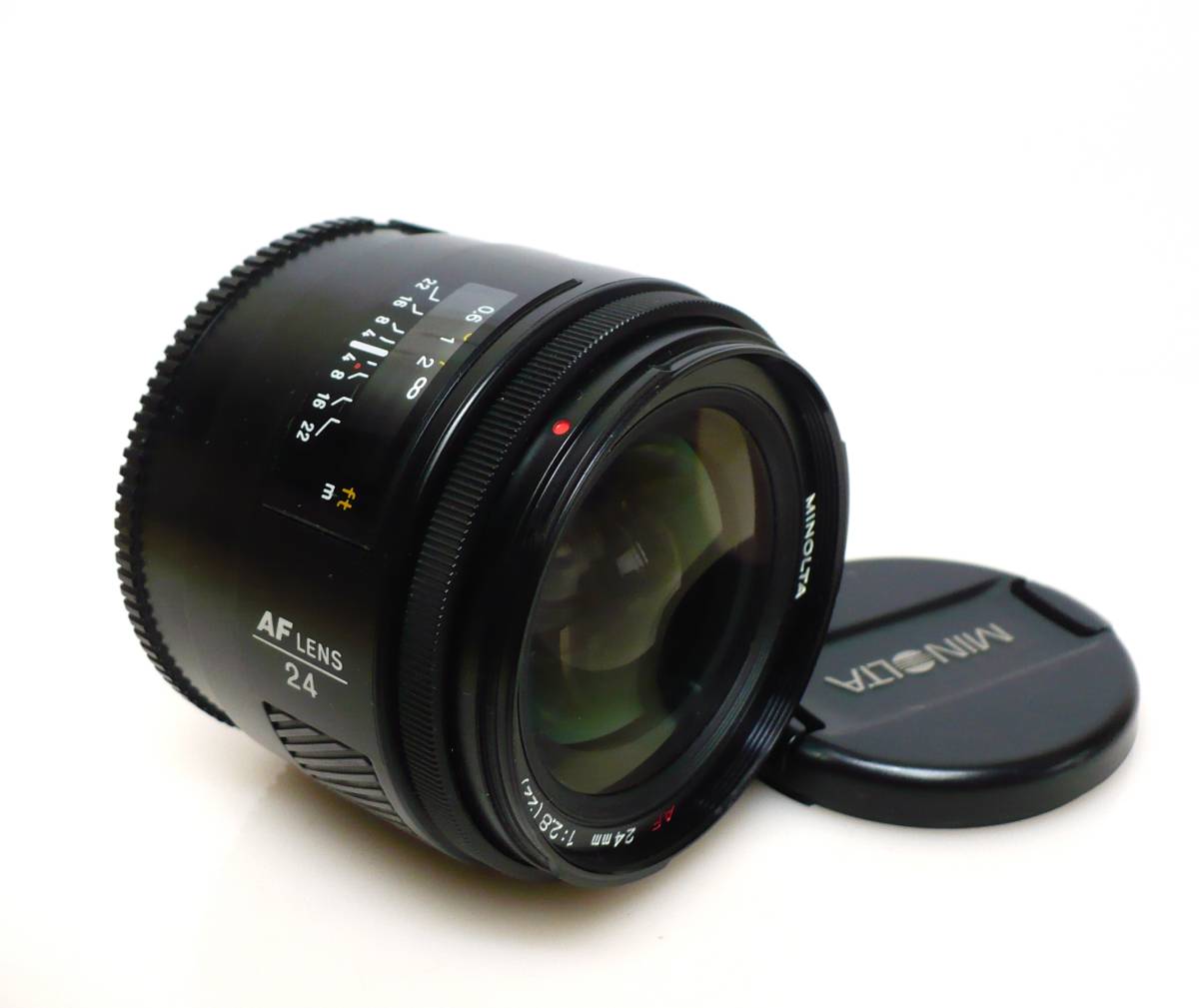 ☆光学極上☆ フード付き MINOLTA AF 24mm F2.8 - レンズ ☆光学極上☆ フード付き MINOLTA AF 24mm F2.8 - レンズ