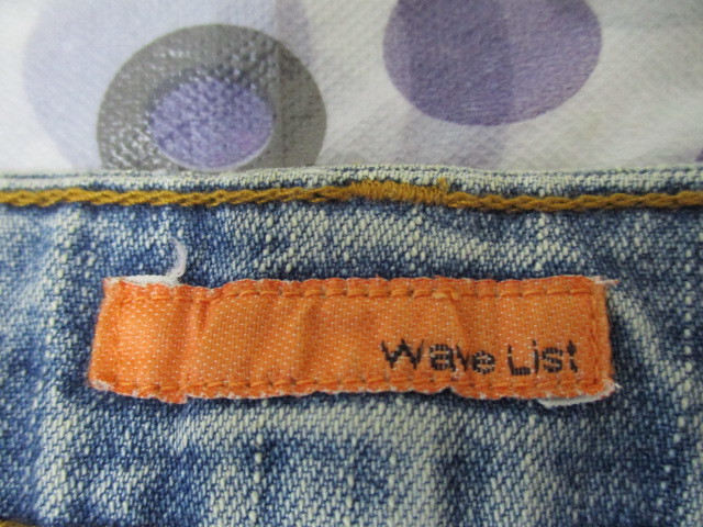 * Wave List jeans woshu Denim 61-89