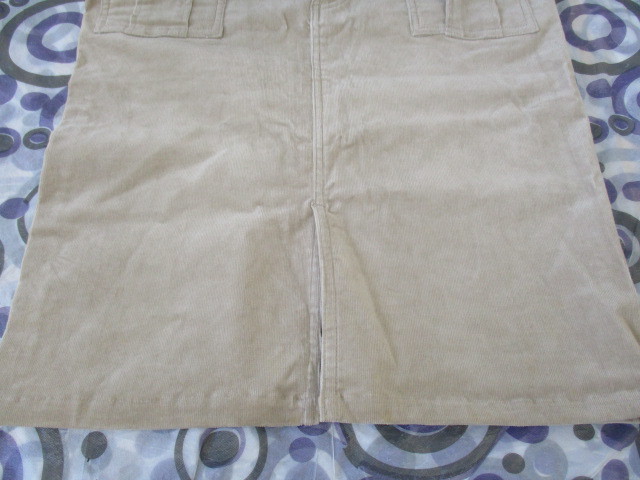 ヤフオク! - POSH POPPTE 膝丈タイトスカート 細コーデュロ...