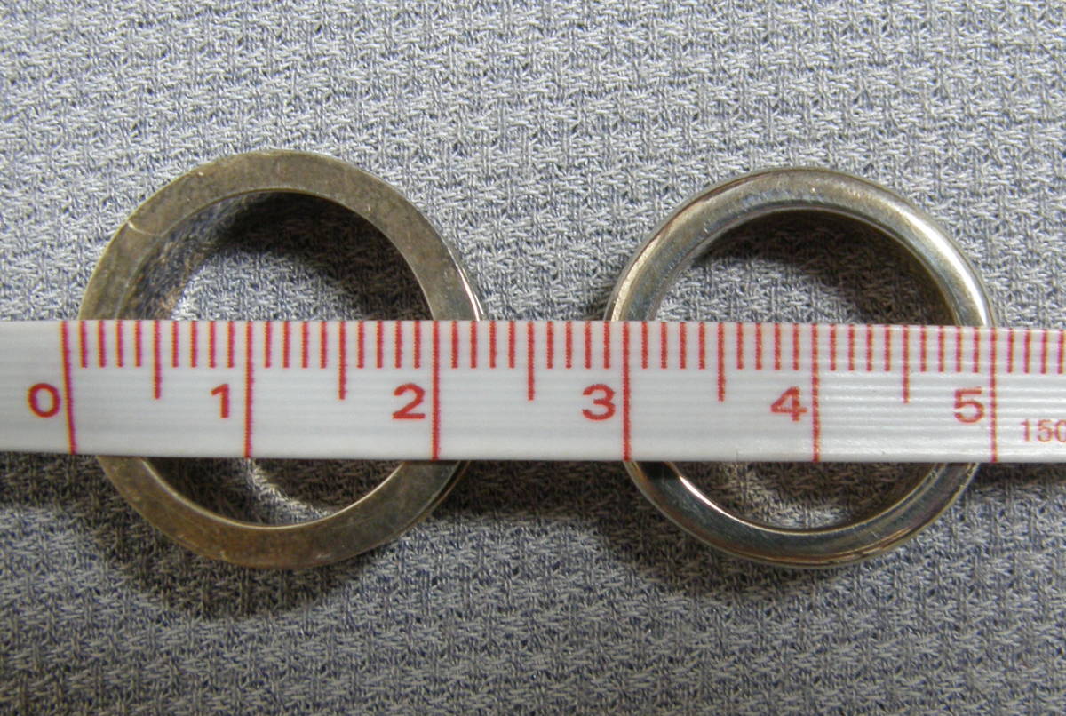BLOOM シルバー925 ＵＣシルバー リング 指輪 ２個 中古品 レディース