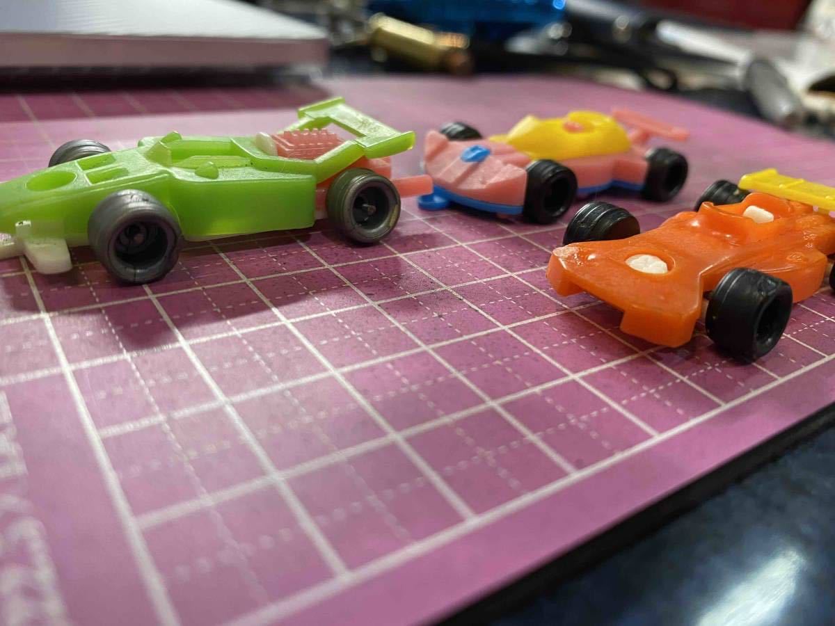 超激レア!昭和60年代?グリコのおまけレーシングカー3点 超激レア!昭和60年代?グリコのおまけレーシングカー3点