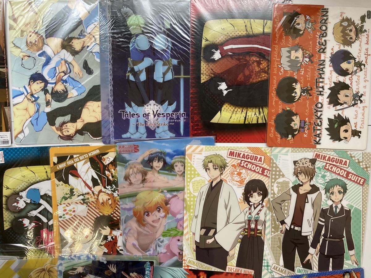 ヤフオク まとめてセット アニメ 下敷き Free テイルズ Re ヤフオク まとめてセット アニメ 下敷き Free テイルズ Re