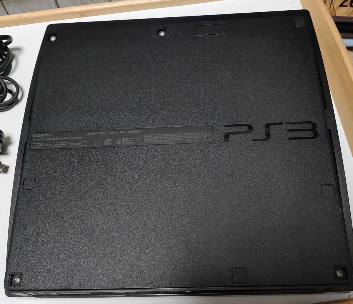 SONY  PS3 CECH-2000A 1TB換装 完動品 プレステ3