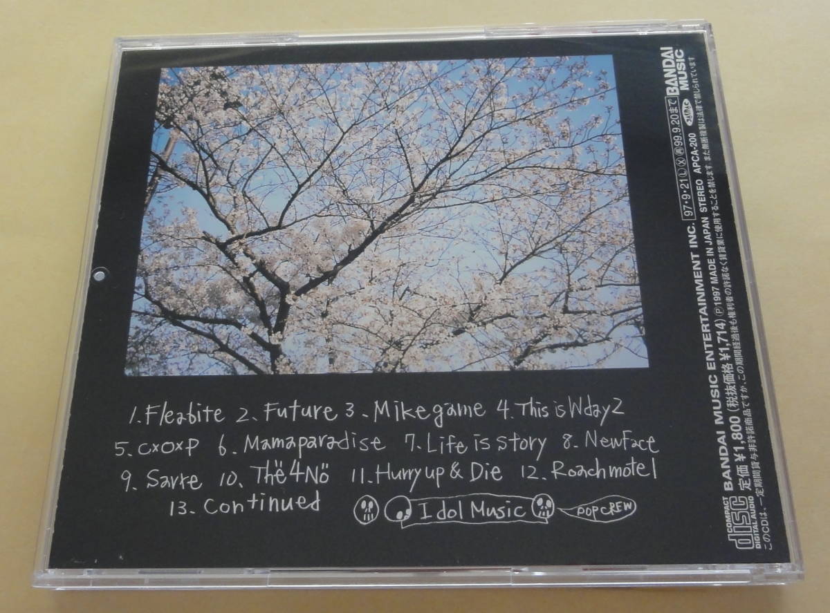 Idol Punch / Idol Music CD Japan punk hardcore アイドルパンチ ハードコアパンク MELT BANANA GAUZE RAZORS EDGE _画像2
