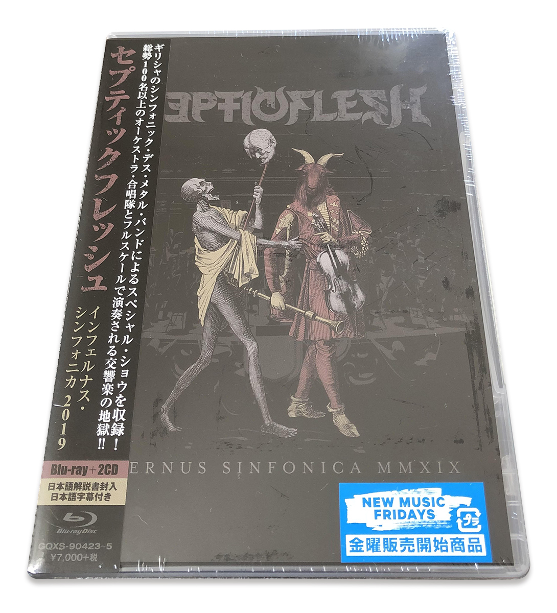 Septicflesh/Infernus Sinfonica mmxix(septik fresh / in fe luna s*simf.nika2019)[Blu-ray+2 sheets set CD]