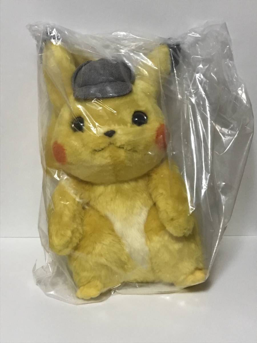 ヤフオク! - LIFE SIZE DOLL 名探偵ピカチュウ ぬいぐるみ...