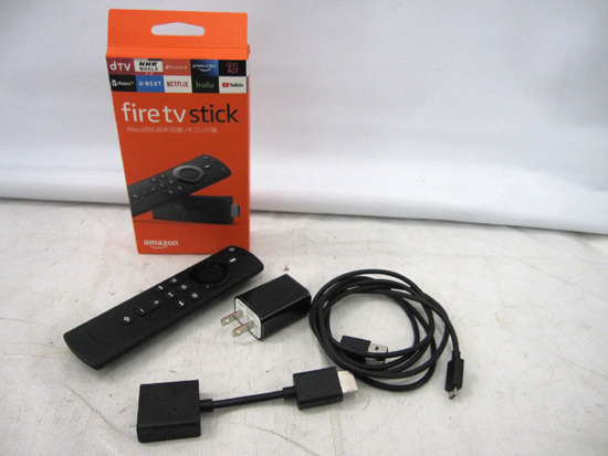 Amazon/アマゾン Fire TV Stick 第2世代 Alexa対応 音声認識 リモコン付属 1080ｐ クアッドコア WiーFi 定形外発送510円　札幌_画像1