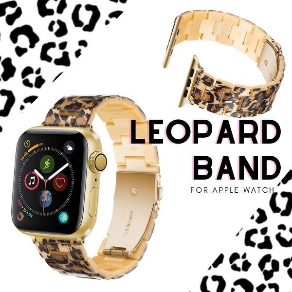 YGG*apple watch Apple watch Leopard leopard print band belt 38 40 41 leopard print lady's 9 8 7 6 5 4 3 SE correspondence 