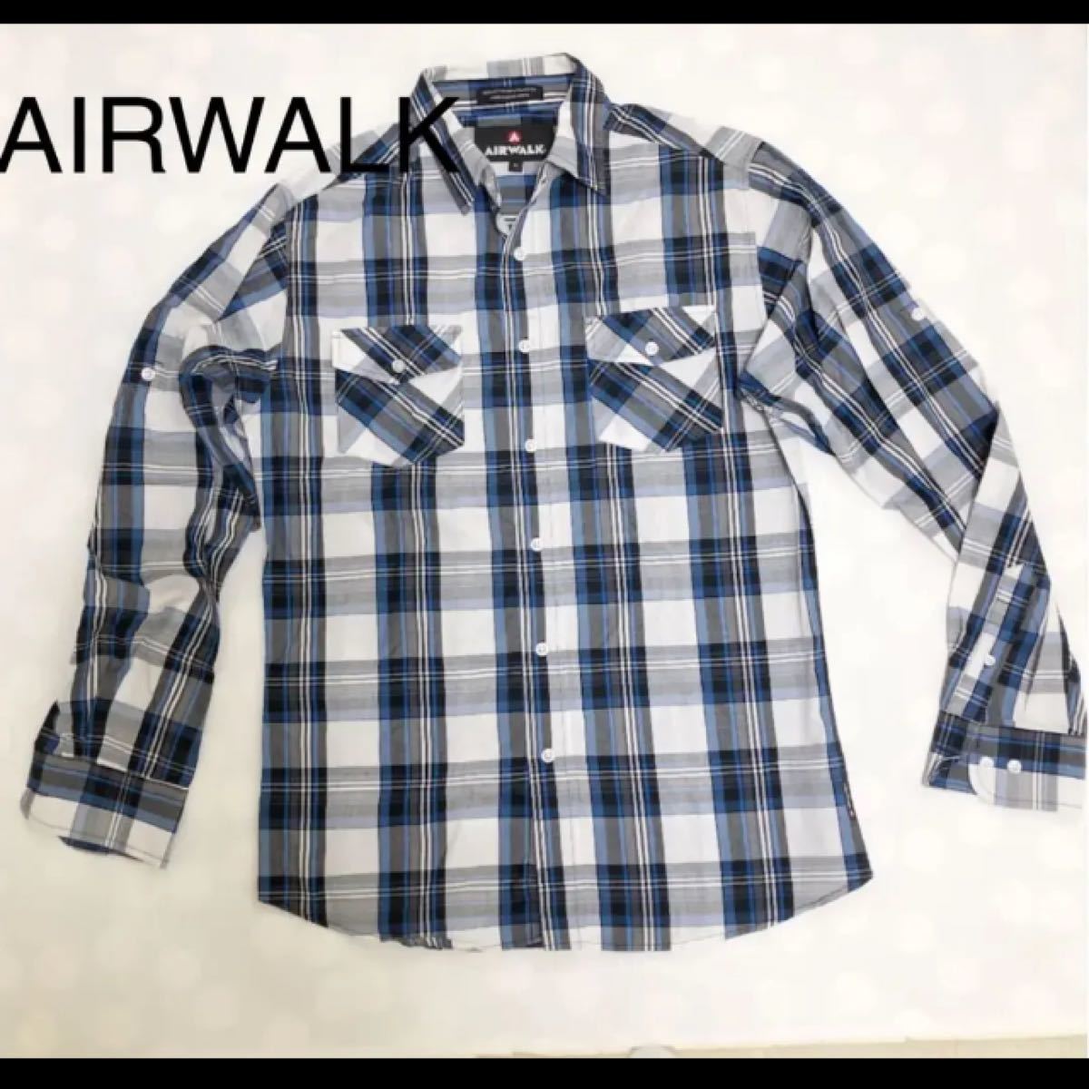 AIRWALK  チェックシャツ Mサイズ 長袖シャツ ウエスタンシャツ