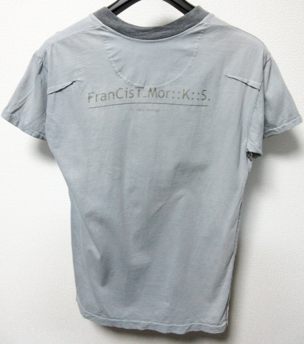 FranCisT_.MOR.K.S. フランシストモークス ユーズド加工 リンガーTシャツ_画像5