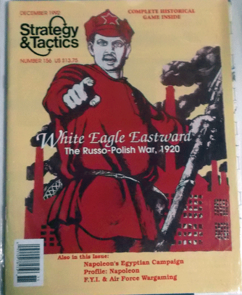DG/STRATEGY & TACTICS NO.156 WHITE EAGLE EASTWARD,THE RUSSO-POLISH WAR,1920/駒未切断/日本語訳無し