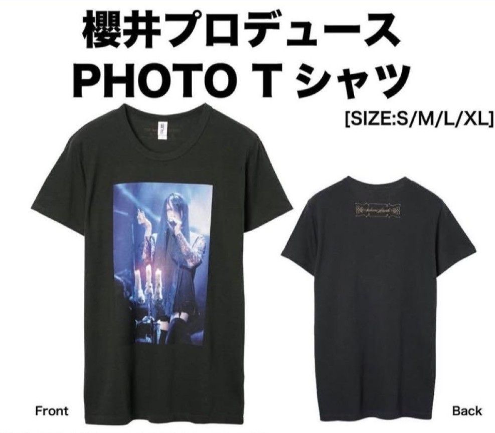 新品未使用 Tシャツ XLサイズ BUCK-TICK 櫻井プロデュース PHOTO