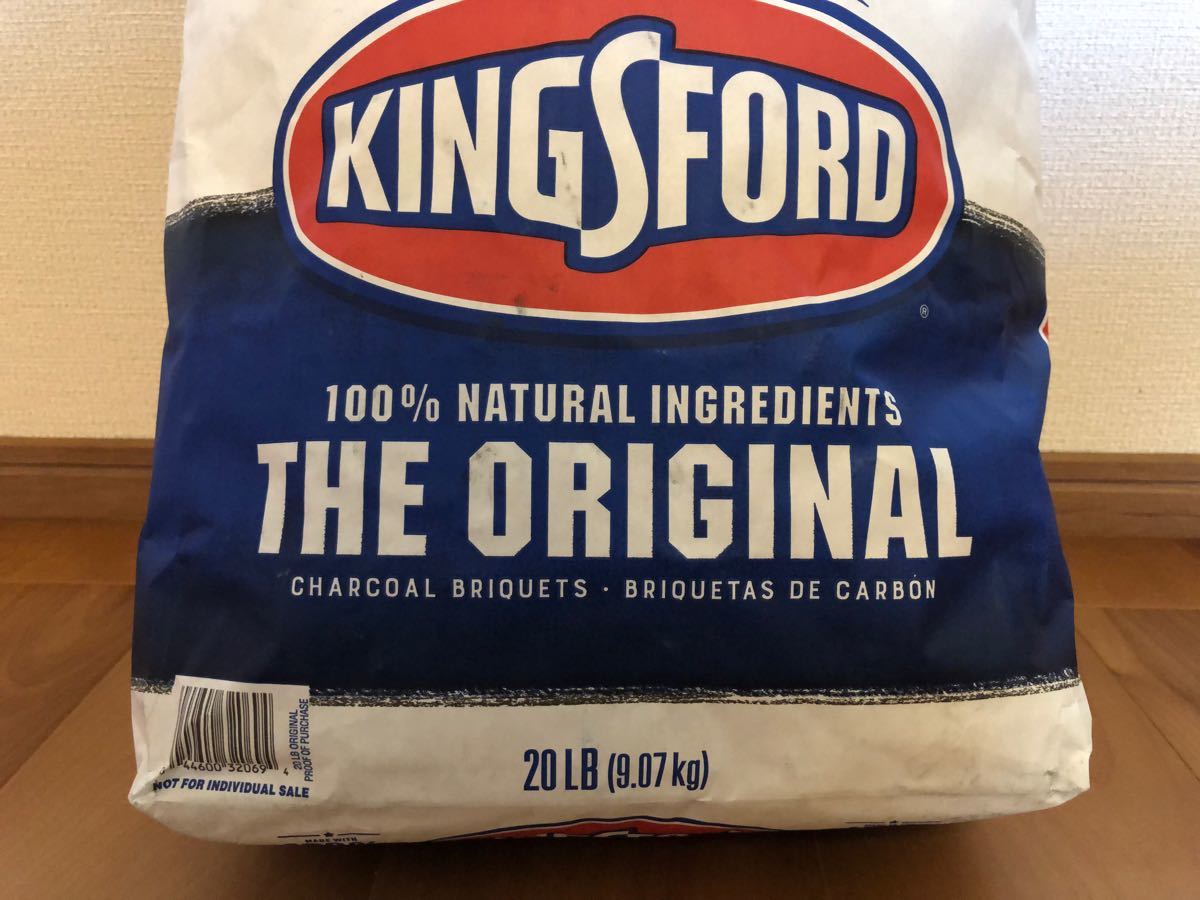 KINGSFORD キングスフォード 豆炭 一袋 9.07Kg 未開封