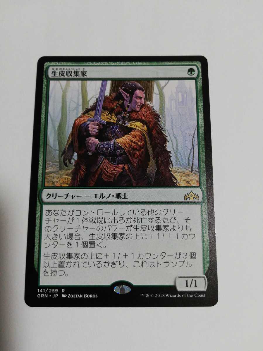 MTG マジックザギャザリング 生皮収集家 日本語版 1枚_画像1