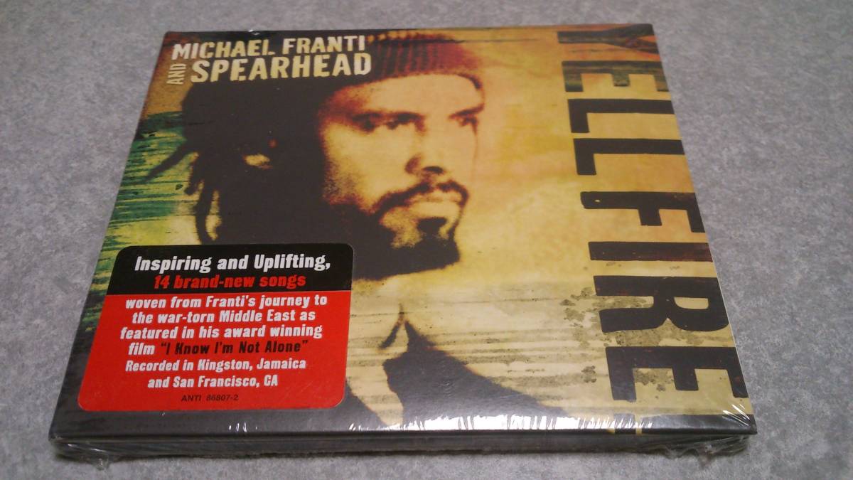 ●送料無料●新品未開封●マイケル・フランティ&スピアヘッド Michael Franti & Spearhead／エール・ファイア!　YELL FIRE!●_画像1