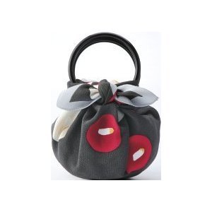  furoshiki bag keep hand ring ( black )
