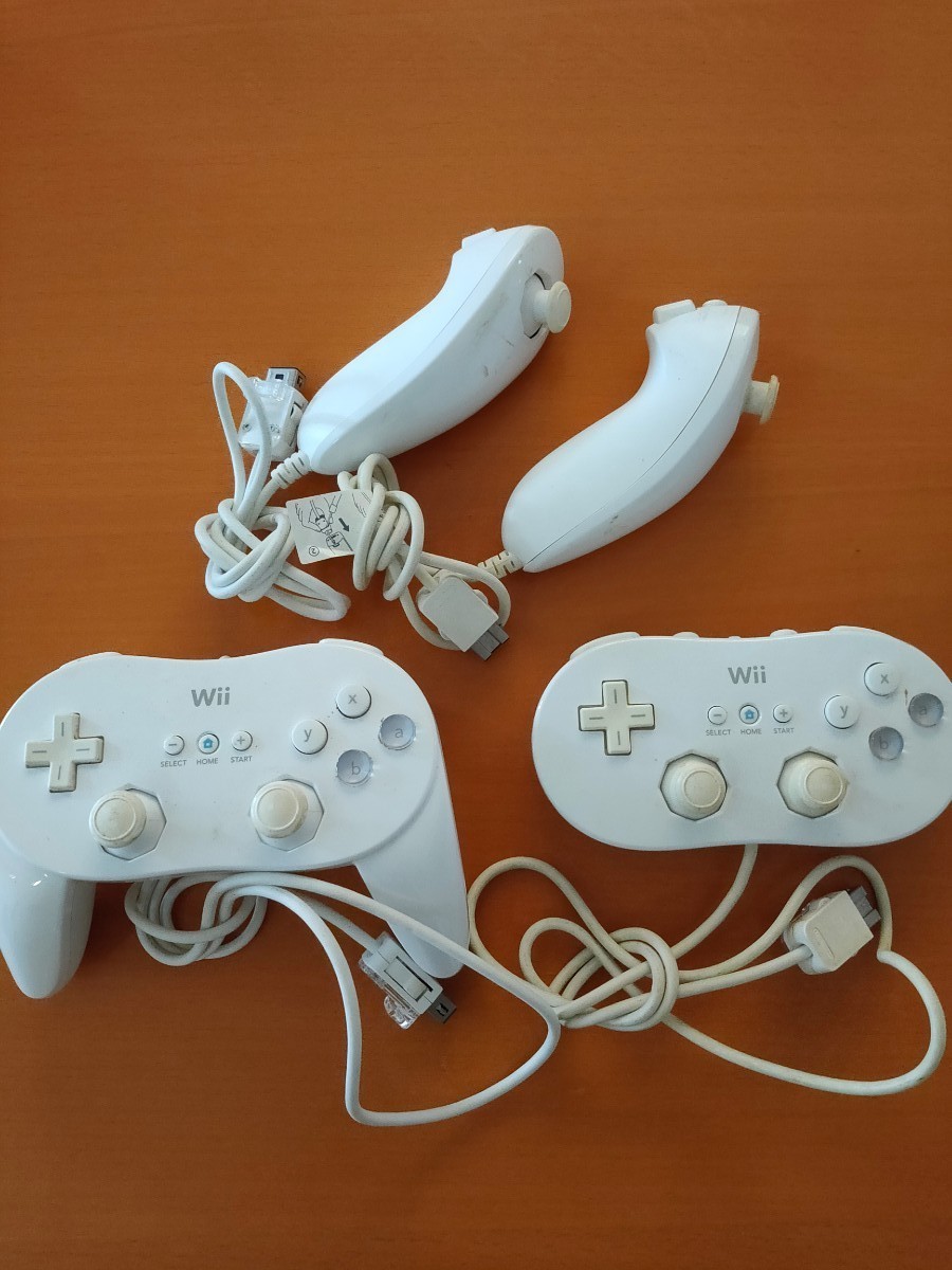 Wii クラシックコントローラー ヌンチャク