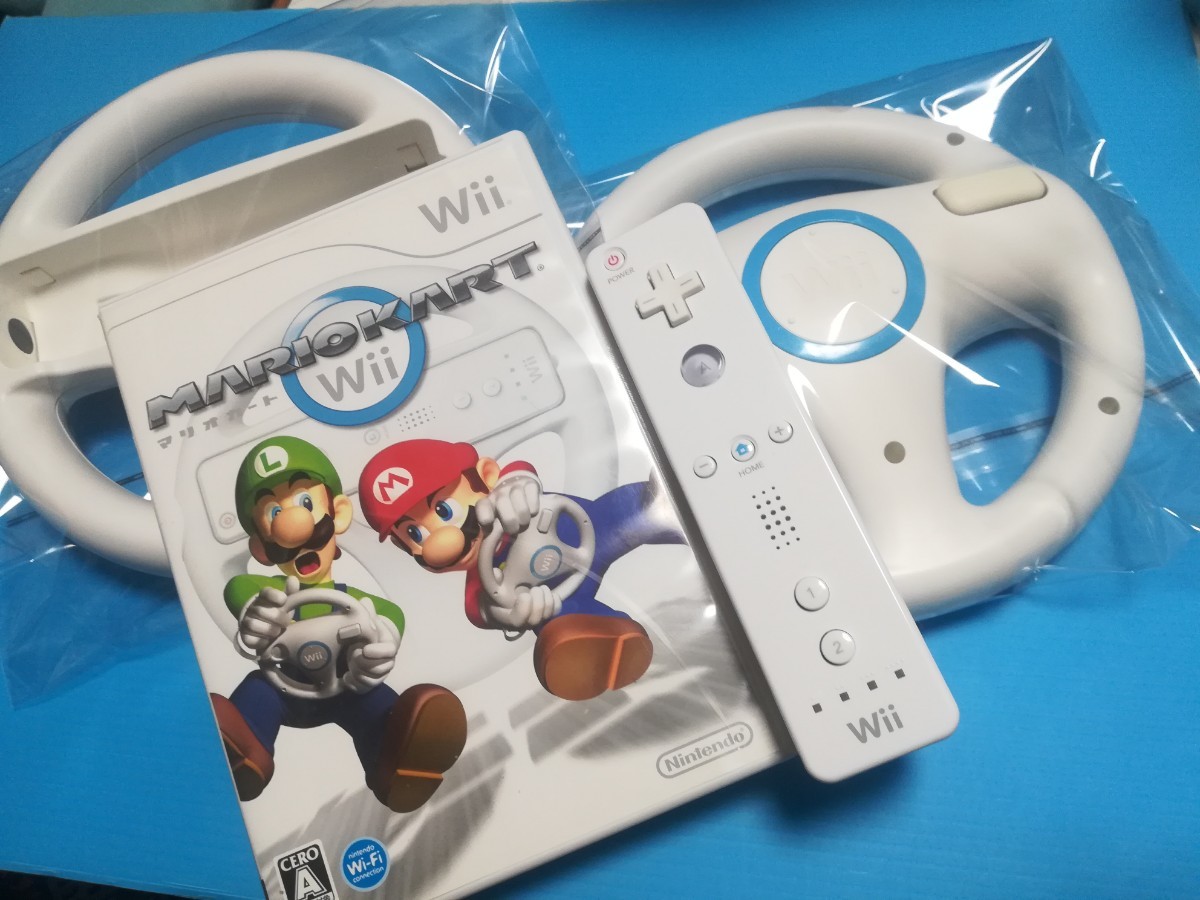 Paypayフリマ Wiiマリオカート マリオカート Wii リモコン Wii ハンドル2個 Paypayフリマ Wiiマリオカート マリオカート Wii リモコン Wii ハンドル2個