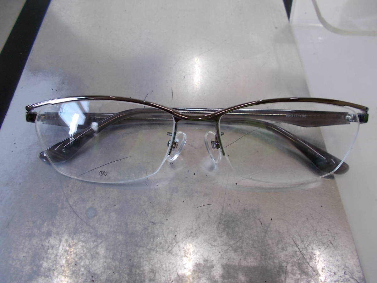 大きめサイズ DK ディーケー 超かっこいい眼鏡フレーム DK-2415-2 ナイロールデザイン お洒落_画像1