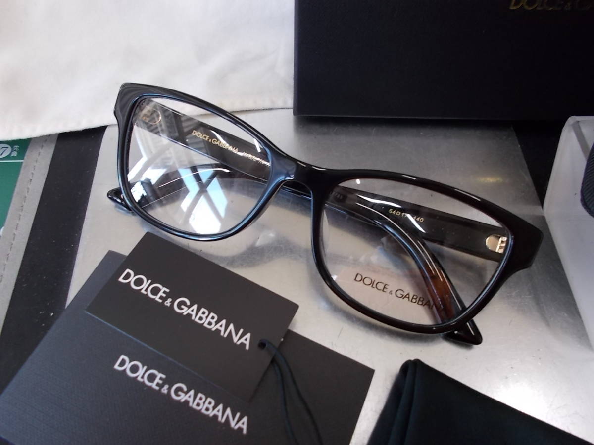 大量入荷 Dolce&Gabbana ウェリントン お洒落 DG3326F-501 眼鏡