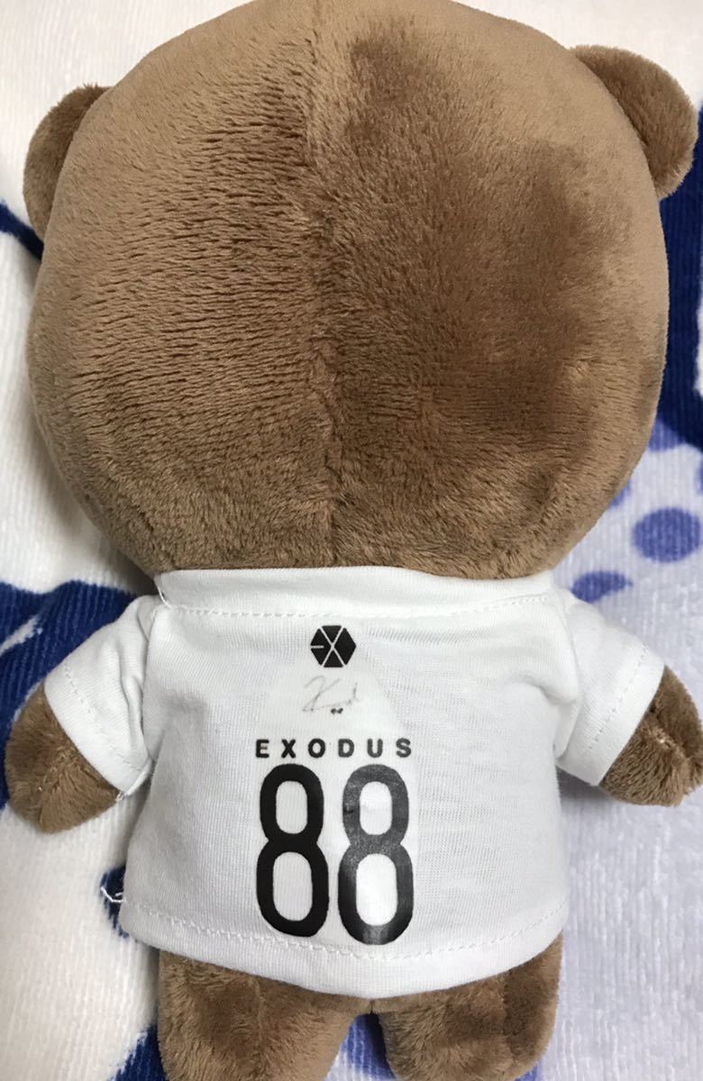 EXO カイ ににくま 本物 洋服付き 国内発送 偽物に注意 美品 遠征やインスタに 保存用_画像3