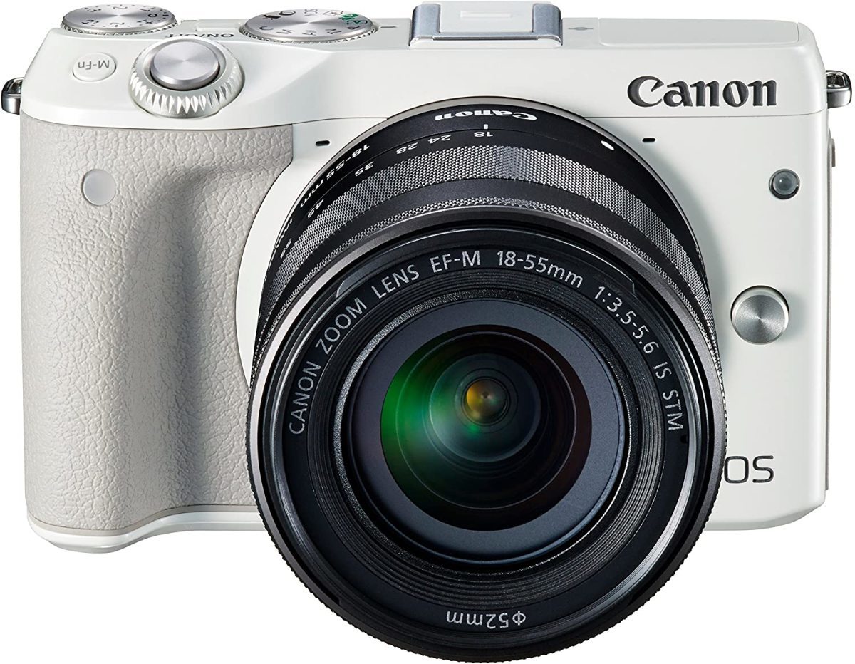 Yahoo!オークション - 中古 美品 Canon EOS M3 レンズキット ホワイ...