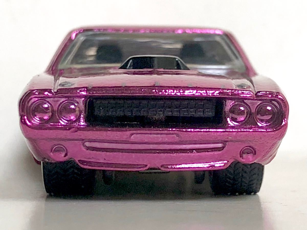 激レア 1970 Dodge Challenger Hemi Classics 5 Chase Box 30 Car Set ばらし チェイス トレジャー Spectraflame Pink スペクトラ ピンクの画像8