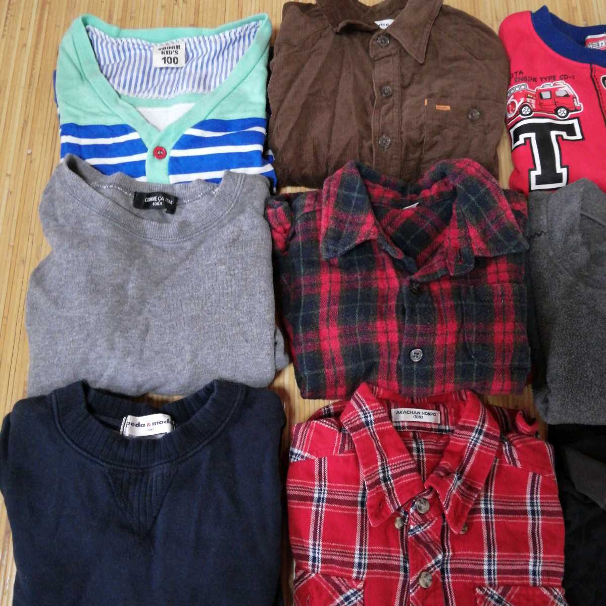 子供服 100サイズ　まとめて　まとめ売り　沢山　27着セット　長袖　長ズボン_画像3