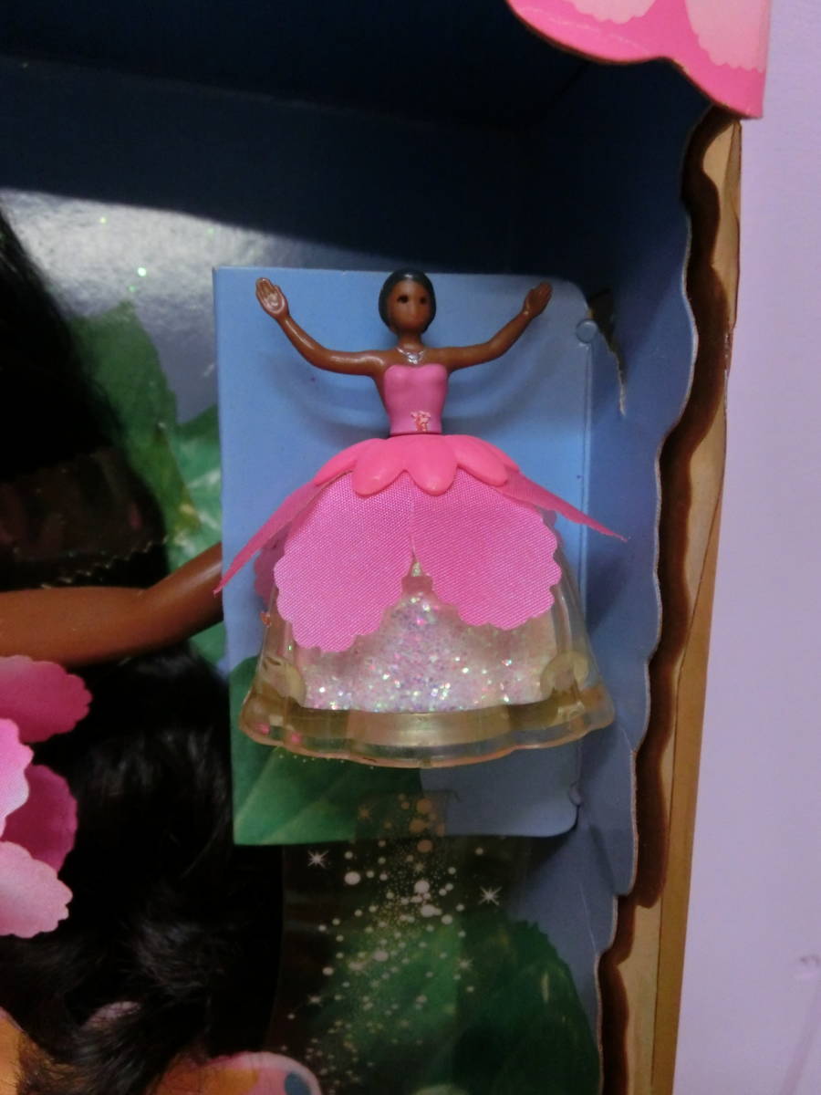バービー 1996年 ブロッサムビューティー フェアリー 妖精 人形 マテル ビンテージ ファンシー 黒人◆Barbie 90s Blossom Barbie MATTELの画像5