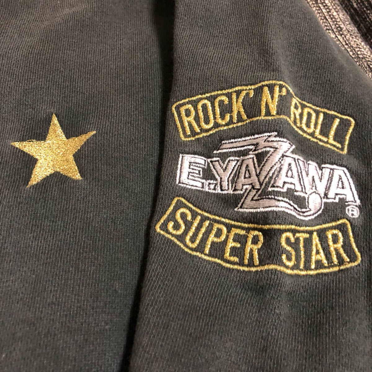 レア YAZAWA 矢沢永吉 スウェット トレーナー 黒 M メンズ 希少 レア YAZAWA 矢沢永吉 スウェット トレーナー 黒 M メンズ 希少