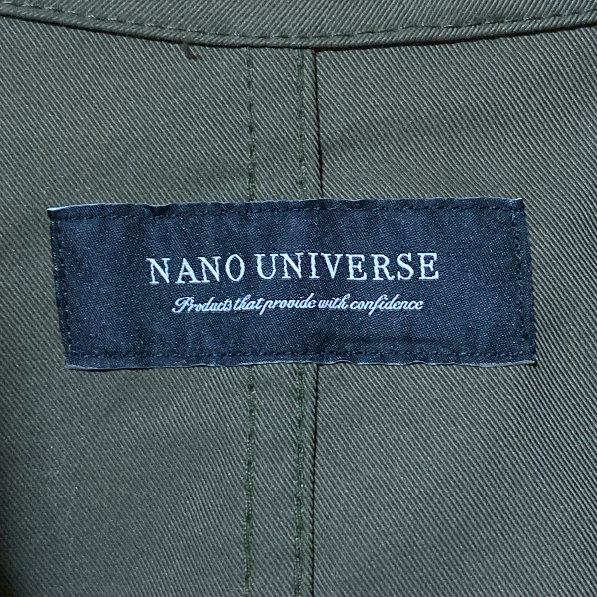 nano・universe  ナノユニバース / ミリタリーシャツ　　シャツアウター