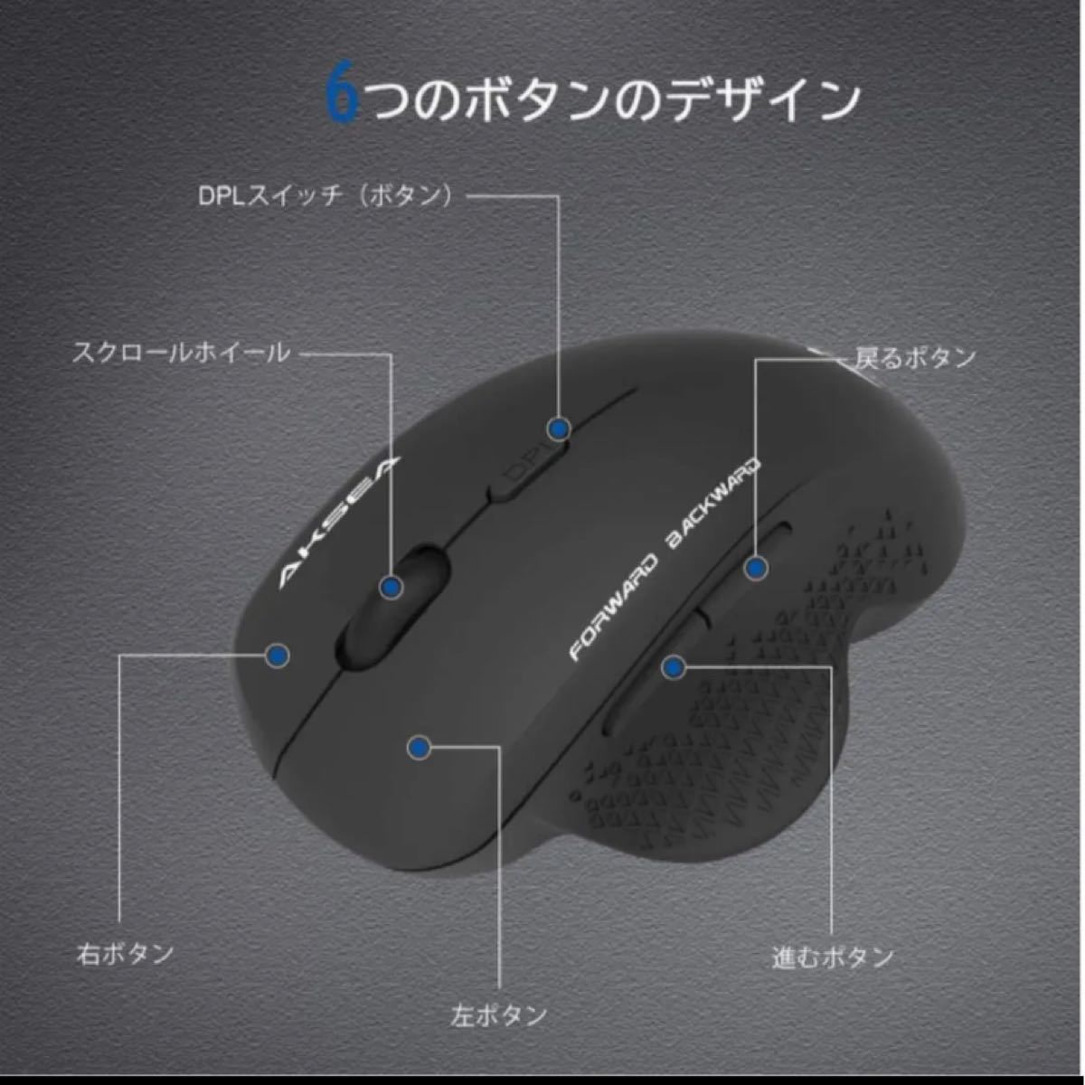 【新品】ワイヤレスマウス 静音 無線マウス 高精度 省エネルギー