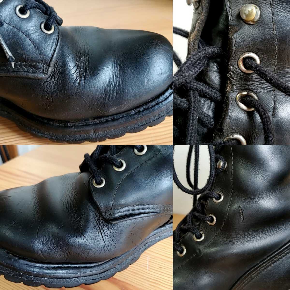 606 90年製 レッドウィング REDWING 699 ロガーブーツ 8 3E 黒 606 90年製 レッドウィング REDWING 699 ロガーブーツ 8 3E 黒