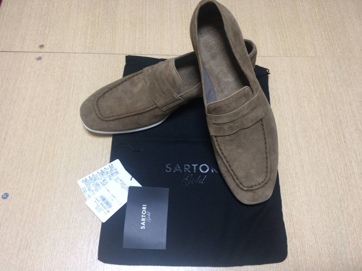 史上一番安い ★全国送料無料★未使用品★定価41800円●正規EPOCA UOMO×SARTORI GOLD ベロアローファー★27cm★イタリア製★ 27.0cm 史上一番安い ★全国送料無料★未使用品★定価41800円●正規EPOCA UOMO×SARTORI GOLD ベロアローファー★27cm★イタリア製★ 27.0cm