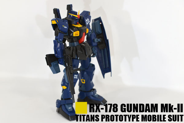 #1/100 MG Gundam mk-Ⅱ[TITANS] has painted final product 