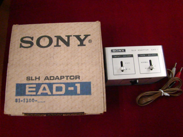 SONY EAD-1 rare SLH adaptor, operation not yet verification, original box 