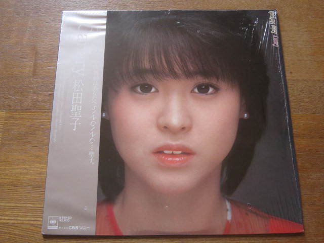 ■松田聖子　/ 　Canary　 /　国内盤帯付きLPレコード　_画像1
