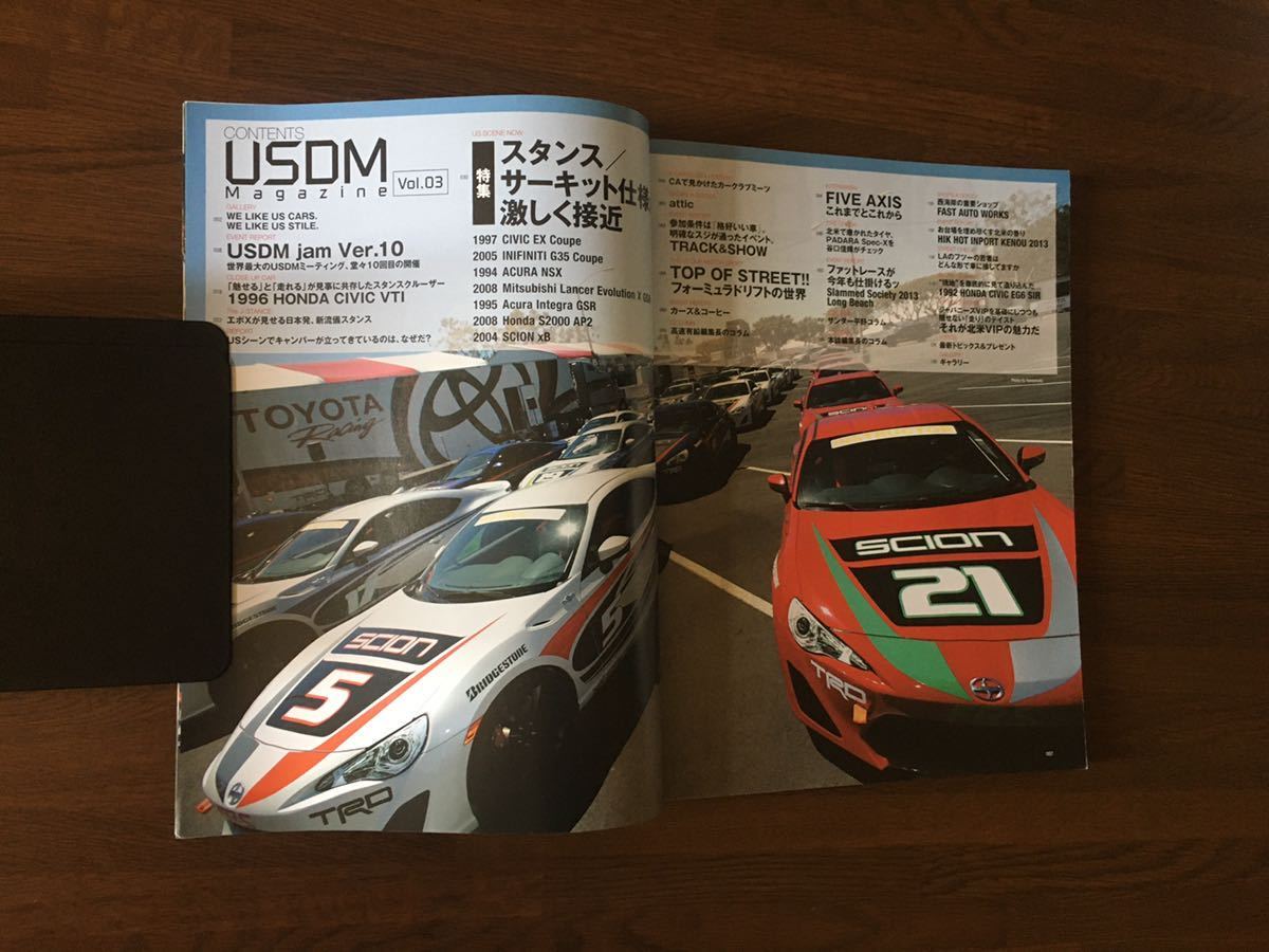 USDM Magazine Vol.3 ホンダ新世代にエボ インプ マツダのフルUSが迫る USDMマガジン_画像2