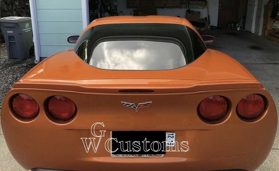 2005-2013 05-13 Chevrolet Corvette C6 rear Wing spoiler Ad on aero cover original each color painting possibility muscle 