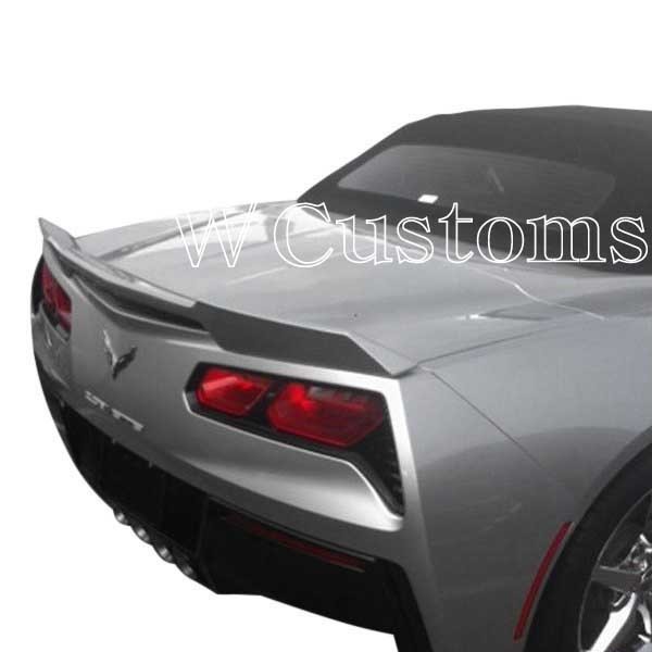 2014-2019 14-19 Chevrolet Corvette C7 rear Wing spoiler Ad on aero cover original each color painting possibility muscle 1