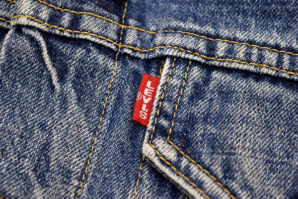 G-939★Levi's リーバイス 71557-02 サード★1995年 日本製 ヴィンテージ復刻 インディゴデニム ビッグE 赤ラベル Ｇ ジージャン 36_画像9