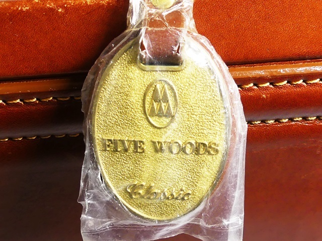 即決★FIVE WOODS★オールレザーダレスバッグ ファイブウッズ 茶 ブラウン メンズ 本革 ビジネスバッグ 本皮 かばん 鍵付き カバン